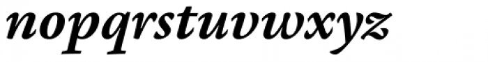 FS Brabo Bold Italic Font LOWERCASE