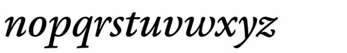 FS Brabo Paneuropean Medium Italic Font LOWERCASE
