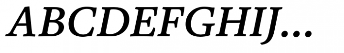 FS Brabo Paneuropean Semi Bold Italic Font UPPERCASE