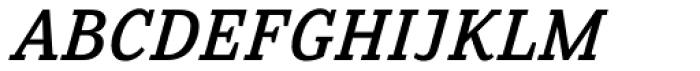 FS Clerkenwell Italic Font UPPERCASE