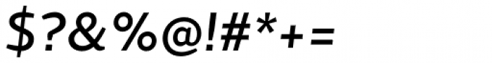 FS Emeric Core Italic Font OTHER CHARS