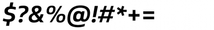 FS Hackney Bold Italic Font OTHER CHARS