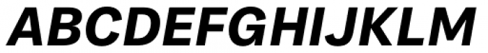 FS Koopman Bold Italic Font UPPERCASE