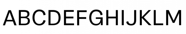FS Koopman Variable Regular Font UPPERCASE