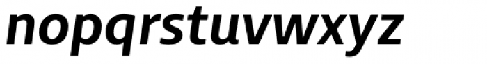FS Millbank Bold Italic Font LOWERCASE
