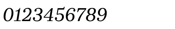 FS Ostro Pro Italic Font OTHER CHARS