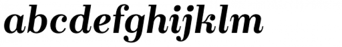 FS Ostro SemiBold Italic Font LOWERCASE