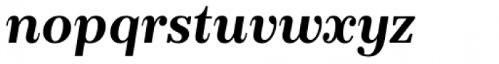 FS Ostro SemiBold Italic Font LOWERCASE