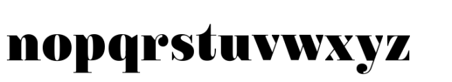 FS Ostro Variable Display Font LOWERCASE