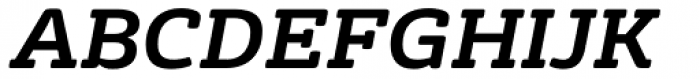 FS Rufus Bold Italic Font UPPERCASE