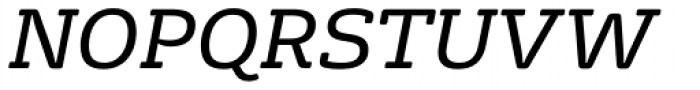 FS Rufus Italic Font UPPERCASE