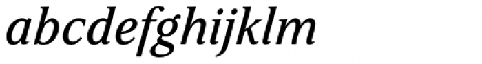 FS Sally Pro Medium Italic Font LOWERCASE