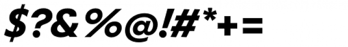 FS Split Sans Bold Italic Font OTHER CHARS