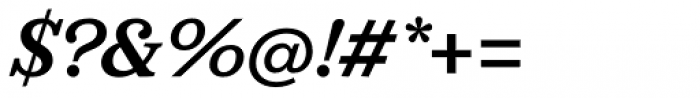 FS Split Serif Bold Italic Font OTHER CHARS