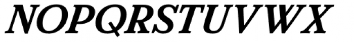 FS Split Serif Bold Italic Font UPPERCASE