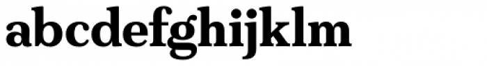 FS Split Serif Bold Font LOWERCASE
