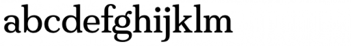 FS Split Serif Regular Font LOWERCASE