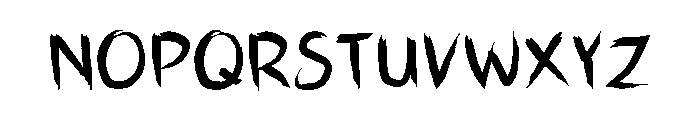 FT Darktide Regular Font UPPERCASE
