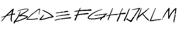 FT Husten Font UPPERCASE