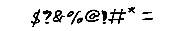 FT Klypto Font OTHER CHARS