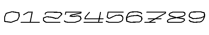 FT Monogrid Italic Font OTHER CHARS