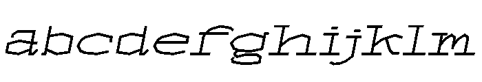FT Monogrid Italic FONT