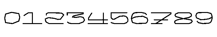 FT Monogrid Font OTHER CHARS