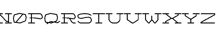 FT Monogrid Font UPPERCASE