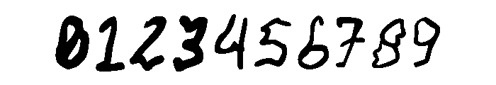 FT RoughyHand Font OTHER CHARS