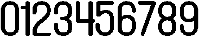 FT BAILE ROUNDED Regular otf (400) Font OTHER CHARS