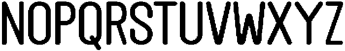 FT BAILE ROUNDED Regular otf (400) Font UPPERCASE