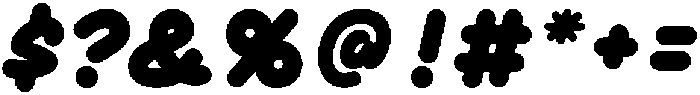 FT BAILE SCRIPT BULKY Regular otf (400) Font OTHER CHARS