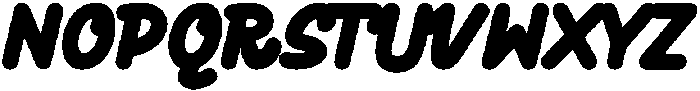 FT BAILE SCRIPT BULKY Regular otf (400) Font UPPERCASE