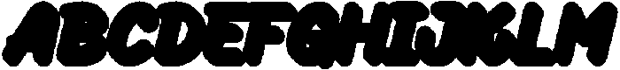 FT BAILE SCRIPT BULKY SHADOW Rg otf (400) Font UPPERCASE