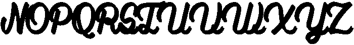 FT BAILE SCRIPT SHADOW Regular otf (400) Font UPPERCASE