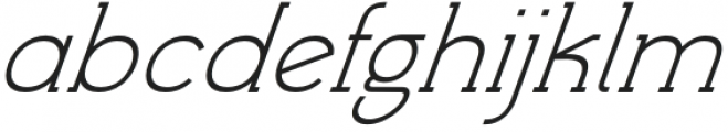 FT Getcode Pro Light Italic otf (300) Font LOWERCASE