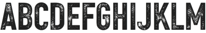 FT Graphitte Condensed Aged otf (400) Font UPPERCASE