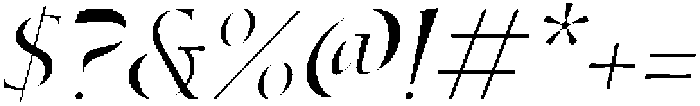 FT Pavielle Italic Light otf (300) Font OTHER CHARS
