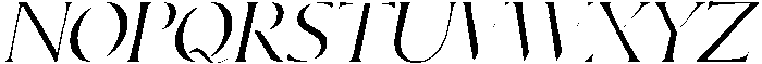 FT Pavielle Italic Light otf (300) Font UPPERCASE