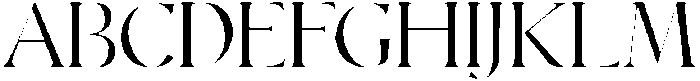 FT Pavielle Light otf (300) Font UPPERCASE