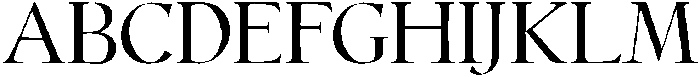FT Pavielle Regular otf (400) Font UPPERCASE