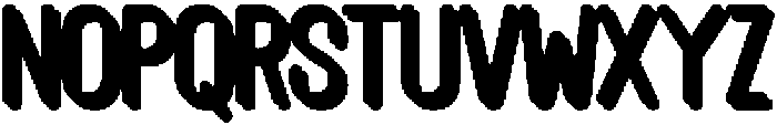 Ft Baile Rounded Shadow Regular otf (400) Font LOWERCASE
