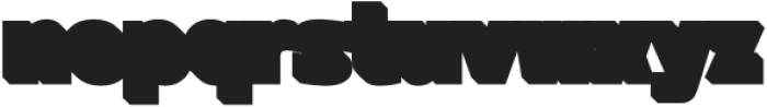 Ft Bueloz Shadow Regular otf (400) Font LOWERCASE