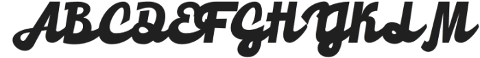 FtFabloScript-Regular otf (400) Font UPPERCASE