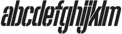 FtFeliuxZxOblique-Regular otf (400) Font LOWERCASE