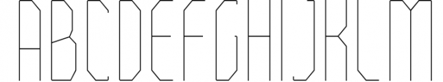 FT Beton Compressed 1 Font LOWERCASE