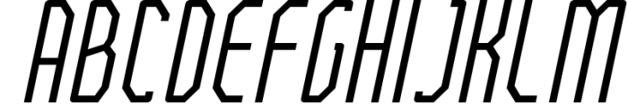FT Beton Compressed Font LOWERCASE