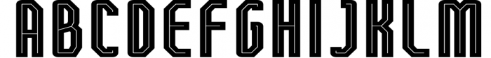 FT Beton Punch 1 Font UPPERCASE