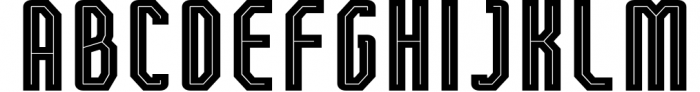 FT Beton Punch Condensed Font UPPERCASE