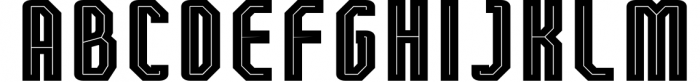 FT Beton Punch Font LOWERCASE